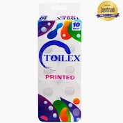Toilex Toilet Tissue Printed 10s Wrapped