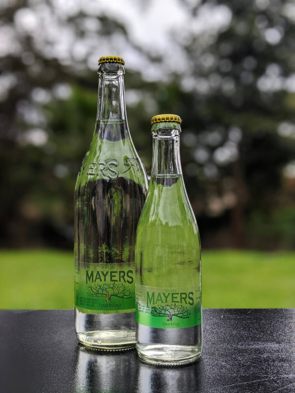 Mayers Sparkling Water RGB 330Ml Crate X 24 Water ONLY