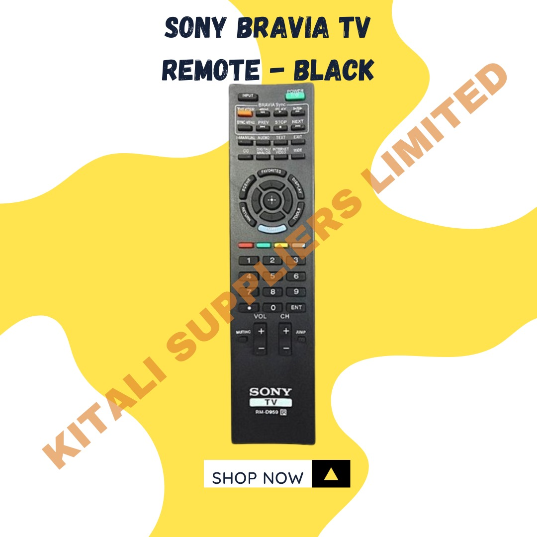 Sony New Remote Control For Sony Smart BRAVIA TV