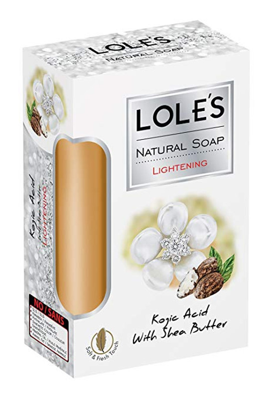 LOLE'S KOJIC ACID WITH SHEA BUTTER SOAP
