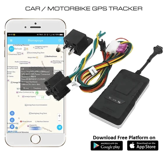 Car and Motorbike GPS Tracker