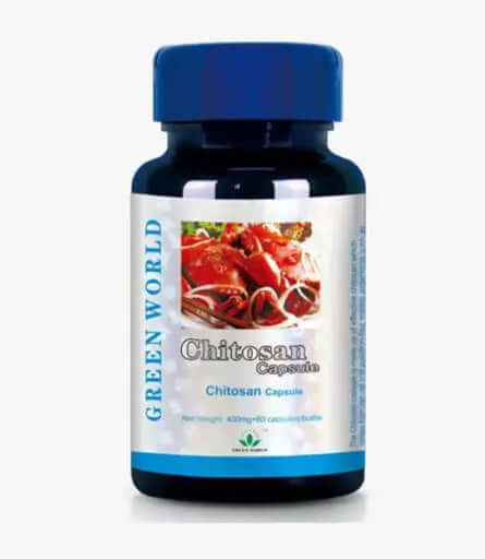 Green World Chitosan Capsules (400mg×60 caps)