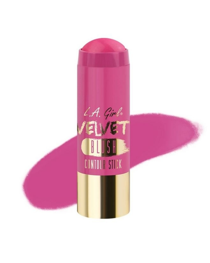 LA Girl Velvet Contour Sticks Blush Pompom GCS588