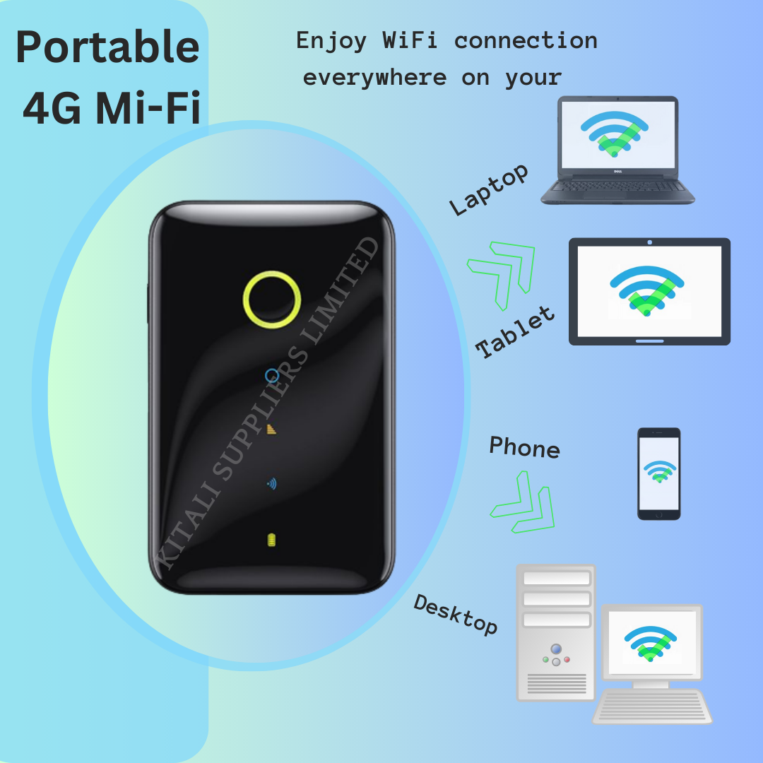 High Speed Portable 4G Mobile Wi-Fi with Stable Connection