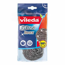 Vileda Inox Scouring Spring 2 pcs