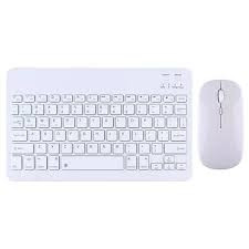 Ultra-Slim Bluetooth Keyboard Portable Mini Wireless Rechargeable