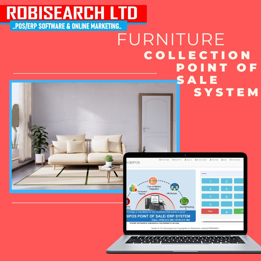 FURNITURE STORE COLLECTION POINT OF SALE SYSTEM