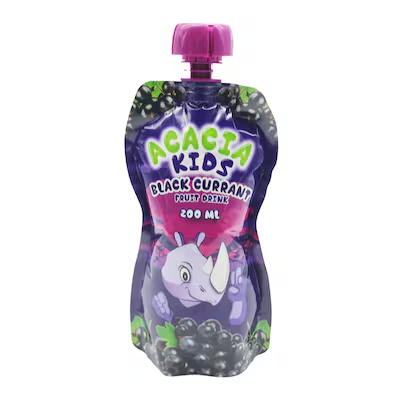 ACACIA KIDS BLACK CURRNT 200MLX24