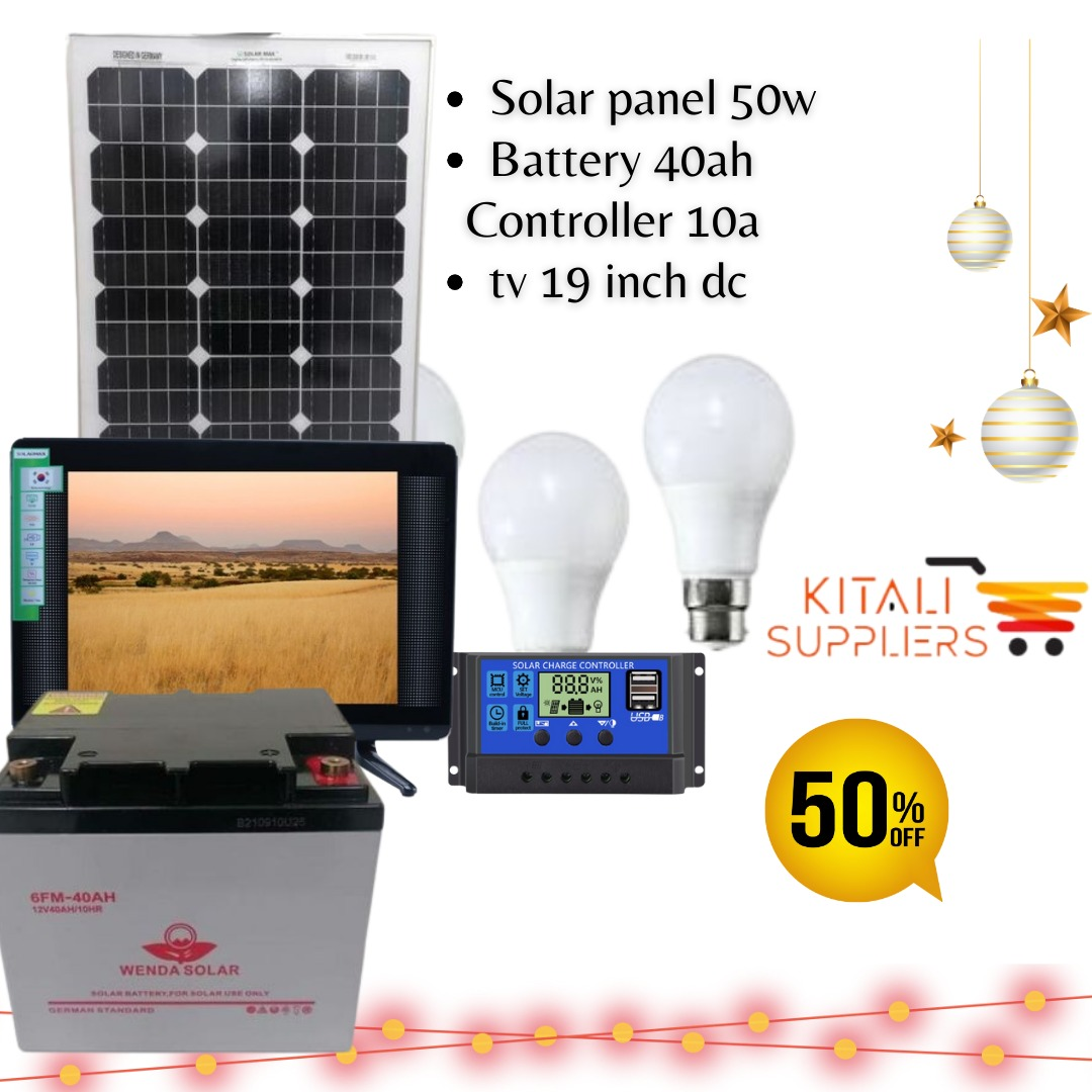 50watts solar kit system
