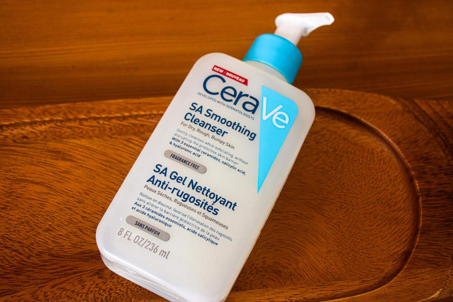 CERAVE SA SMOOTHING CLEANSER 236ML FRAGRANCE FREE