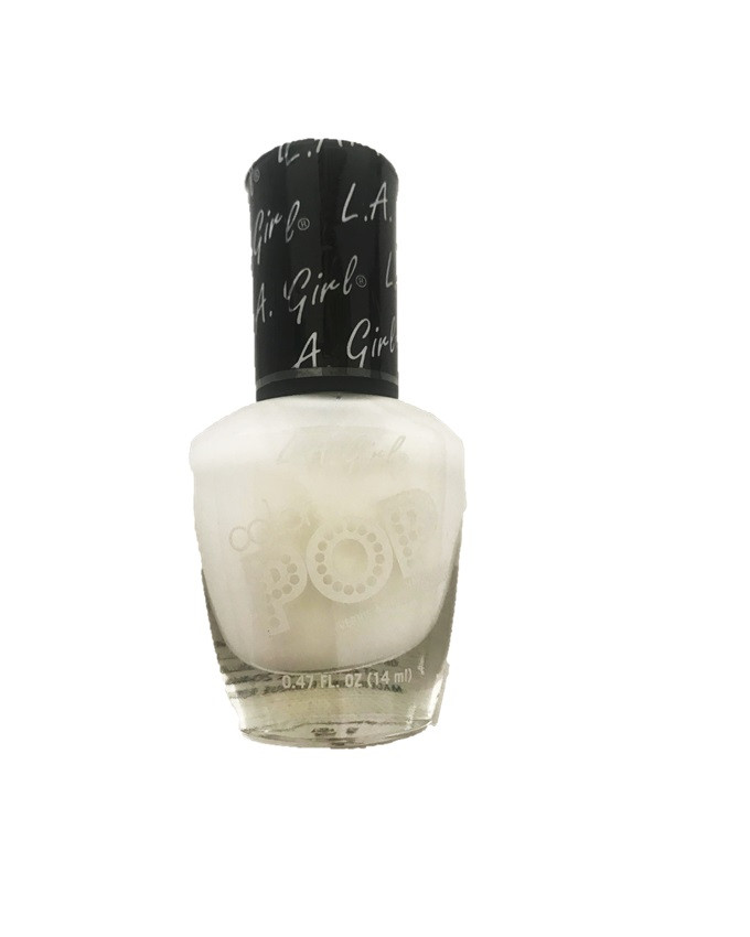 LA Girl Color Pop Nail Polish white on-GNL808