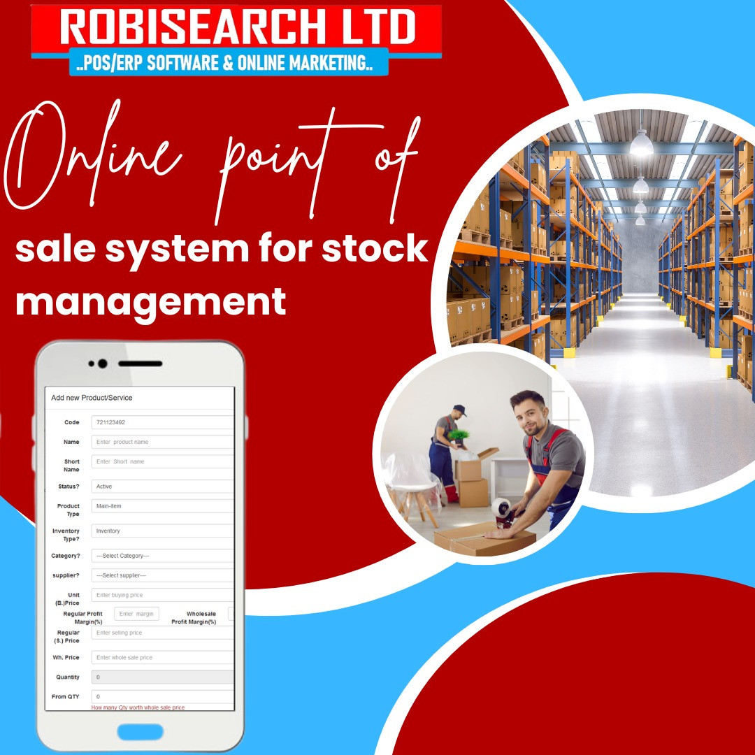 ONLINE POINT OF SALE SYSTEM FOR STOCK MANAGEMENT