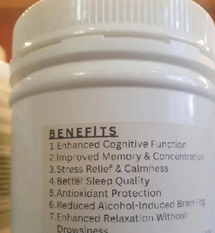 NEUROBOOST EXTRACTS.( Enhanced Cognitive Function ,Improved Memory & Concentration,Stress Relief & Calmness ,Better Sleep Quality ,Antioxidant Protection and Reduced Alcohol-Induced Brain Fog