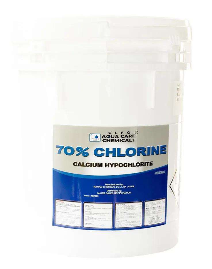 Chlorine 70% 45 Kg