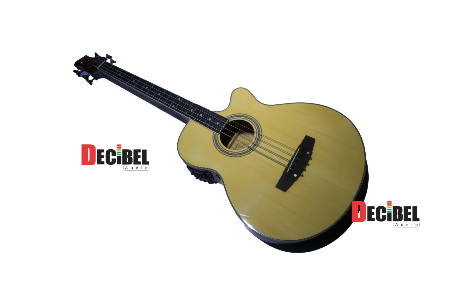 SQOE acoustic bass guitar