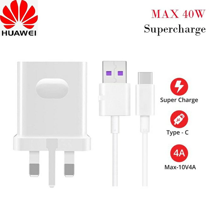 Huawei Charger For Huawei - Super Charge (Max 40W) Quick Charge Version Type USB C