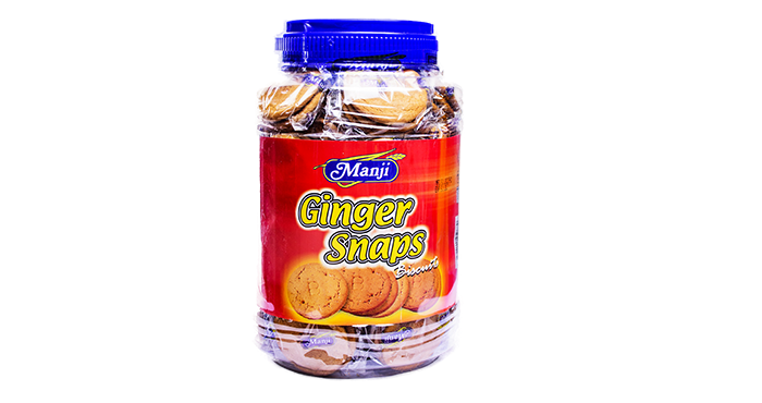 Manji GingerSnaps Biscuits 1kg Jar
