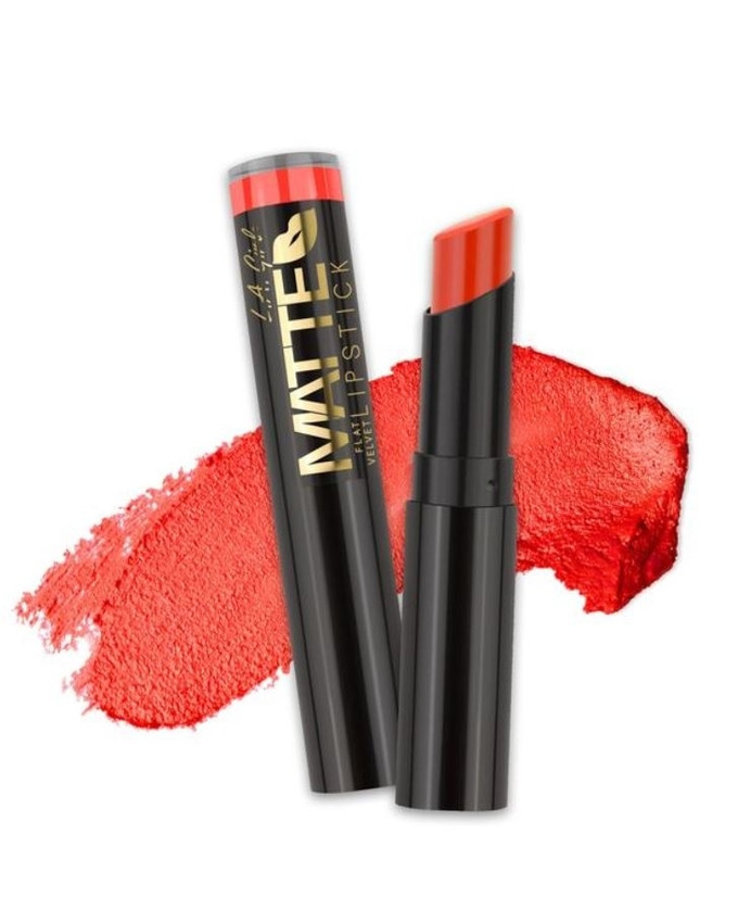 LA Girl Matte Flat Velvet Lipstick Hot stuff-GLC 807