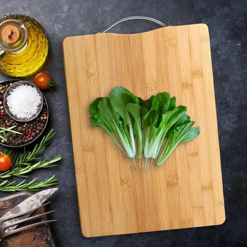 Double sided Bamboo Wooden Chopping board 38cmx28cm