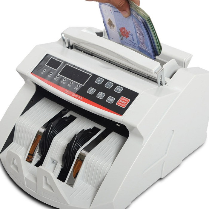 Money Bill Counter Cash Counting Machine Bank