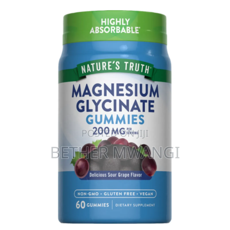 Nature's Truth Magnesium Glycinate 200 Mg Gummies