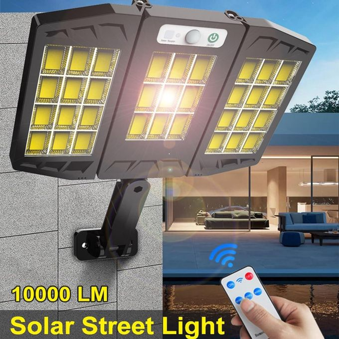 Solar security light with motion sensor 3 in one light