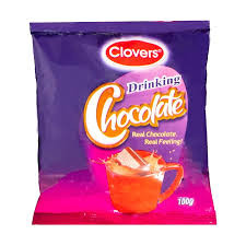 CLOVERS DRINKING CHOCOLATE SACHETS 20G