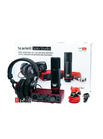 Scarlett Solo Combo microphone