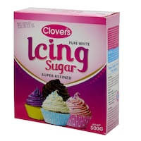 CLOVERS ICING SUGAR BOX PKT 500G