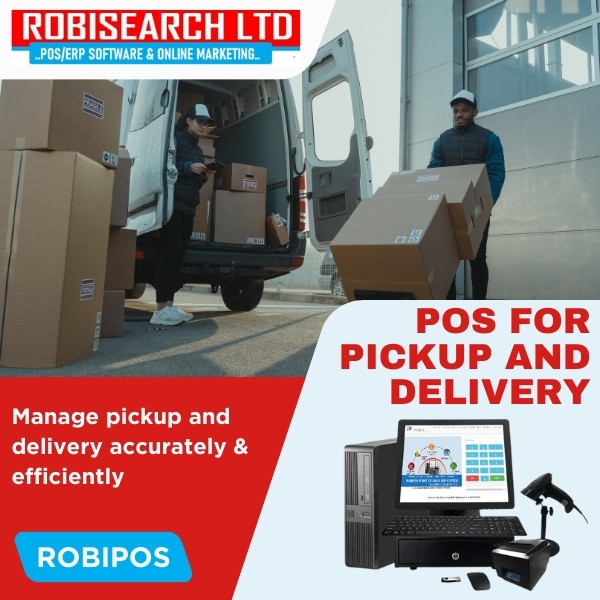 PICK UP AND DELIVERY POINT OF SALE SYSTEM