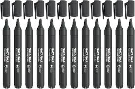 Nataraj permanent Marker Chisel  Tip 2-5MM-Black