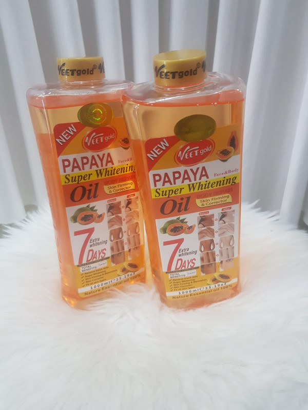 Veet Papaya super whitening oil