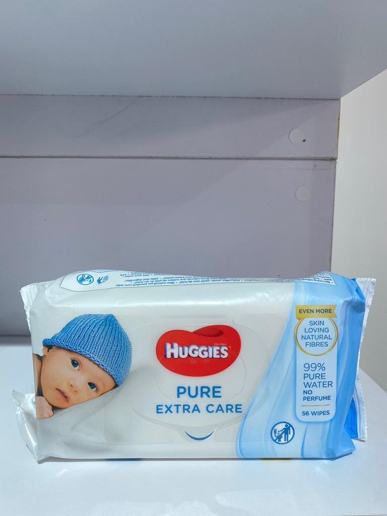 Huggies Pure Extra Care Wipes