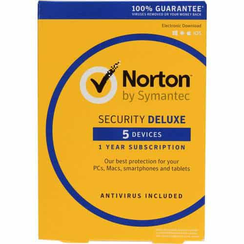 Symantec Norton Internet Security (5-Users, 1-Year)
