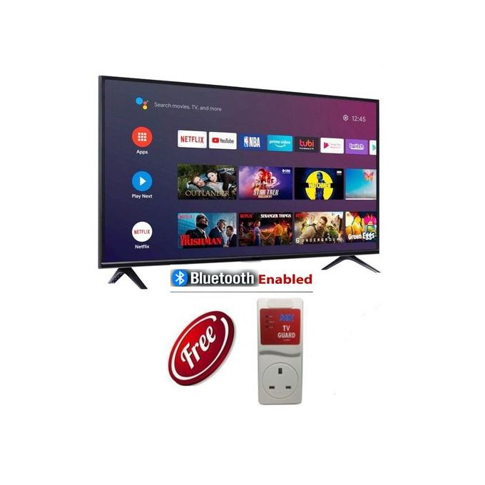 Amtec ,43" Inch FHD Smart Android FRAMELESS TV Netflix Youtube WIFI BLUETOOTH ENABLE