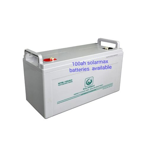 Solarmax High Quality 100ah Solar Battery German Stardard