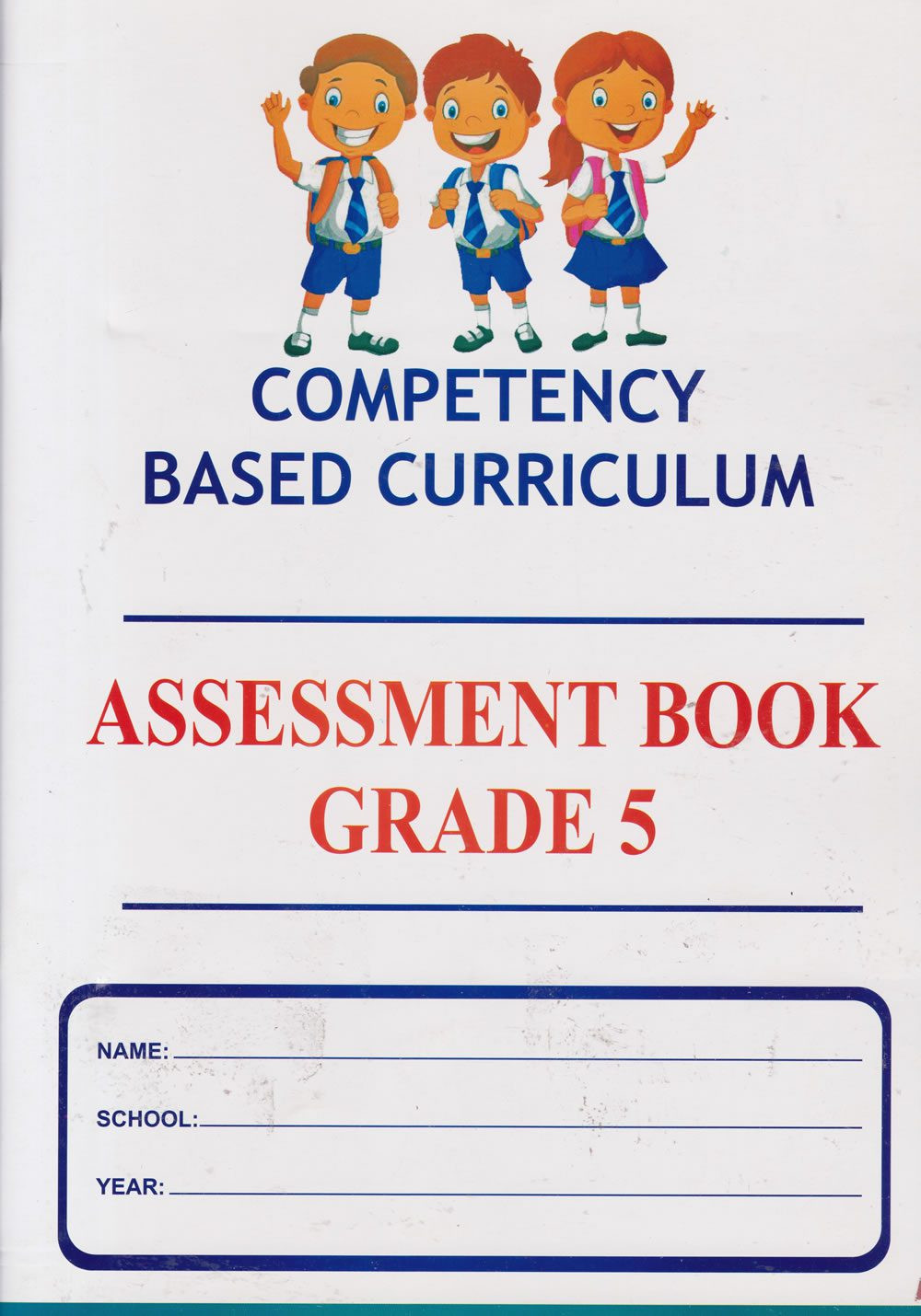 KASUKU CBC ASSESS BOOK  A4 GRADE 5