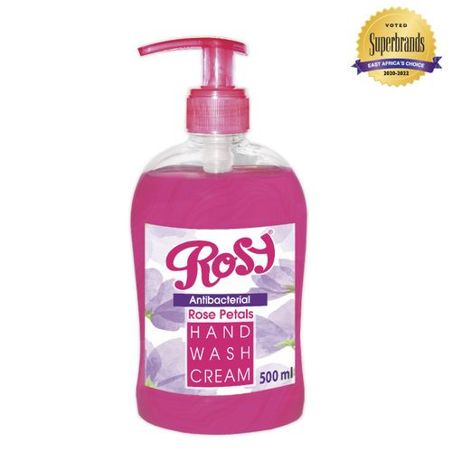 Rosy Handwash Cream Pink Rose Petals Pump 500ml 6s