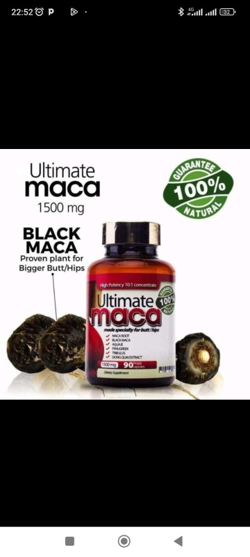 Ultimate maca booty & hips supplement