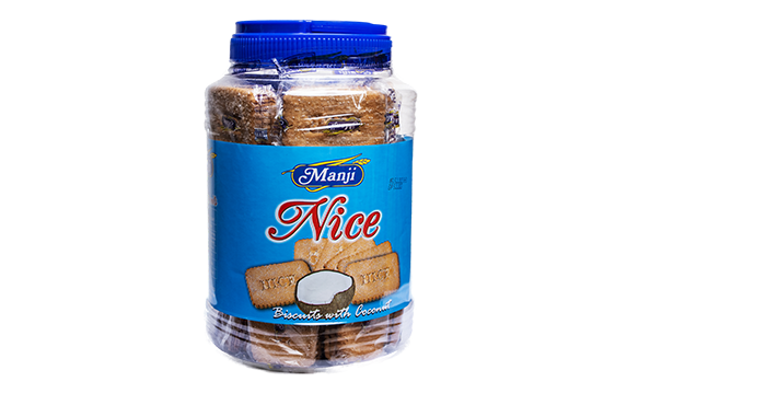 Manji Nice Biscuits 1kg Jar