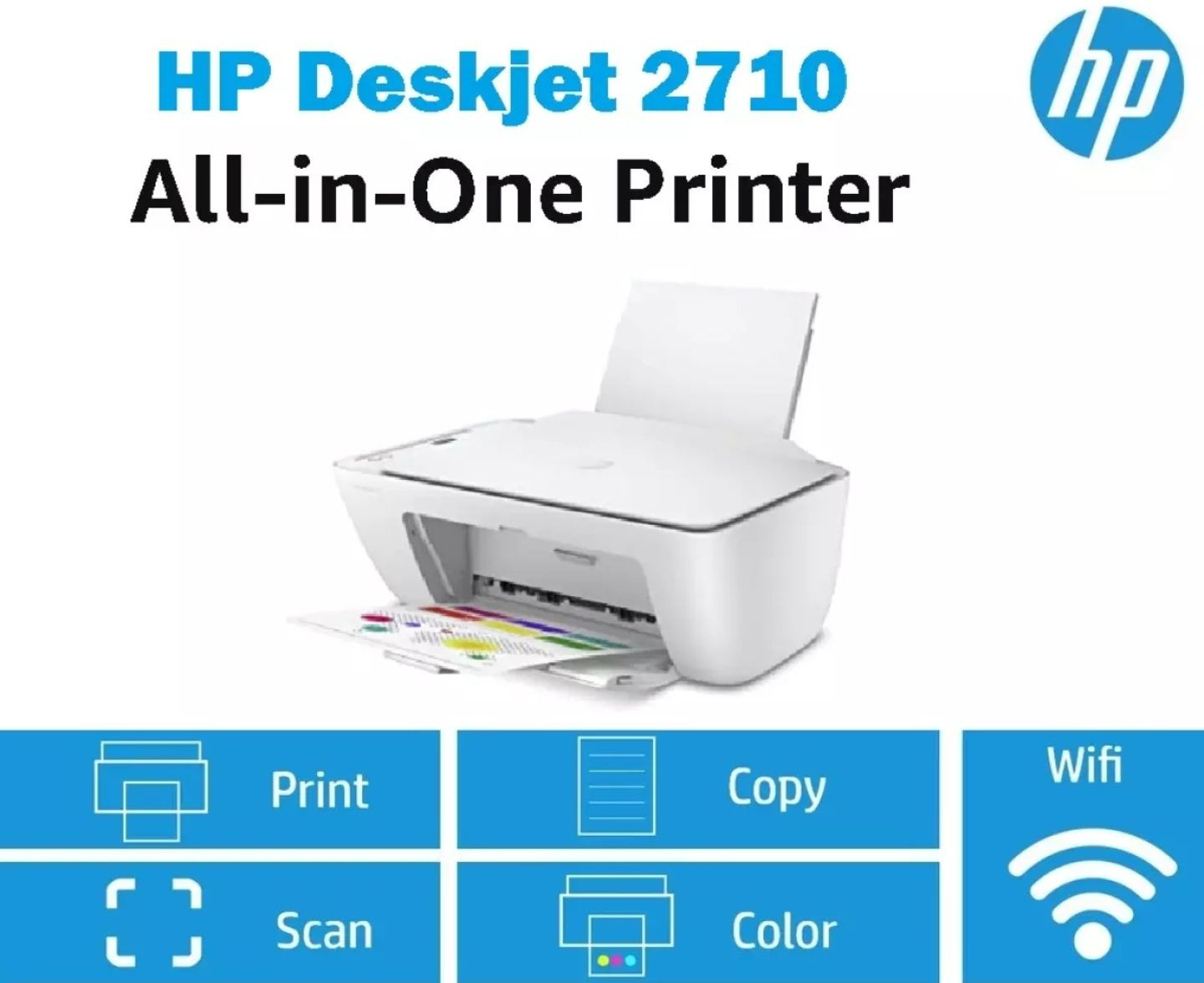 HP deskjet 2710 printer wireless