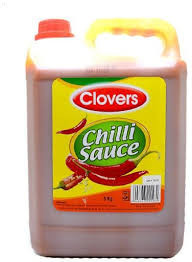 CLOVERS CHILLI SAUCE 5KG