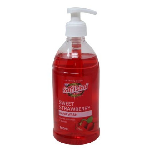 Safisha Hand Wash Liquid Strawberry 500ml