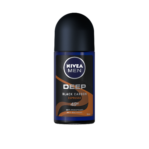 Nivea for Men Deodorant Roll On Deep Espresso 50ml