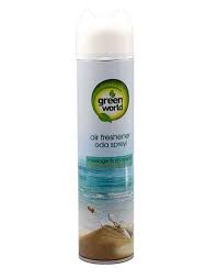 Green World Mist Spray Message From Ocean