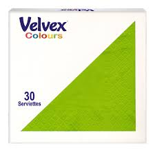 Velvex Deep Colour Winter Green Serviettes 38cm