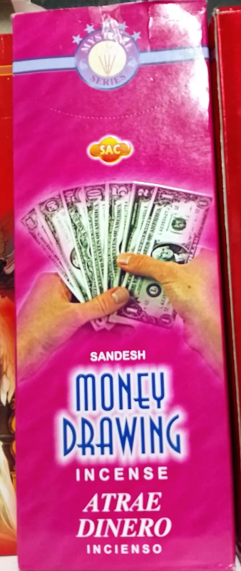MONEY DRAWING INCENSE STICKS – SAC