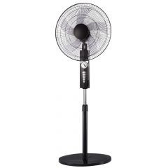 Ramtons BLACK STAND FAN , 4 SPEED - RM/668