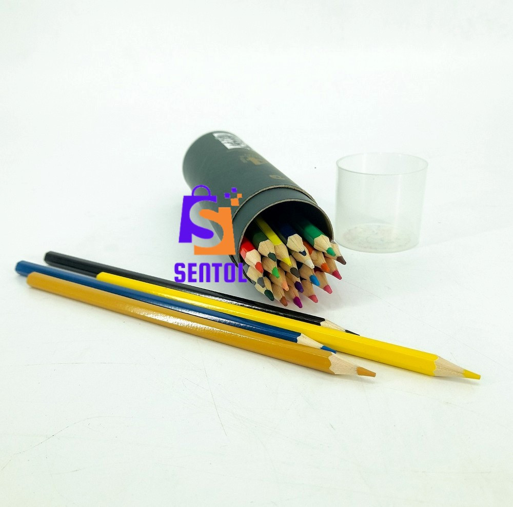 24 Colors Soft Core Coloring Pencils