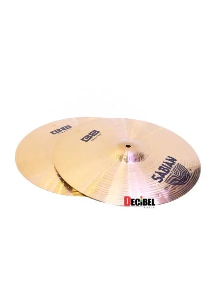 Hihats 14″(sabian b8) cymbals